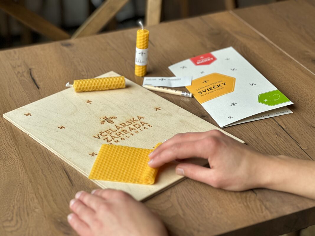 sada na výrobu sviečky